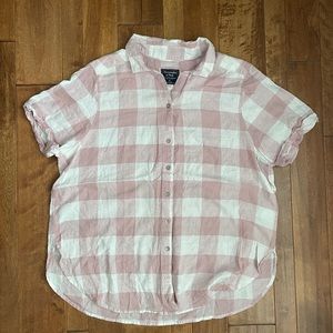 Abercrombie Short Sleeve Button Up Shirt